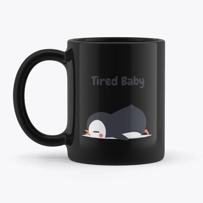 Tired baby penguin - Littles
