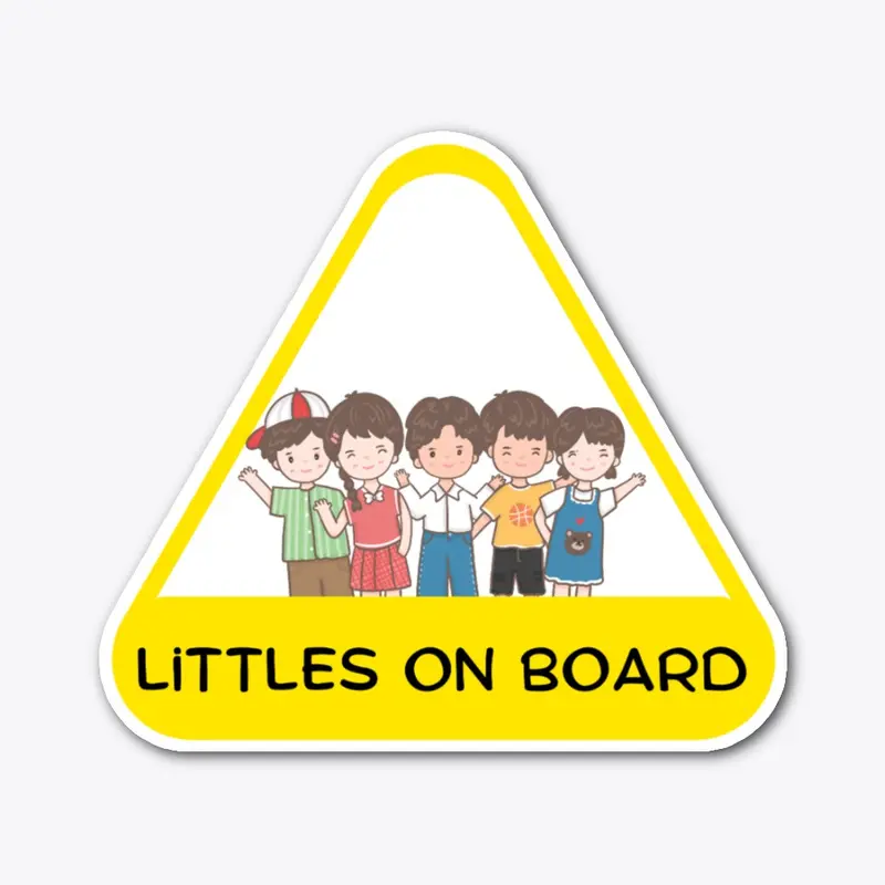 Littles on Board - Yellow