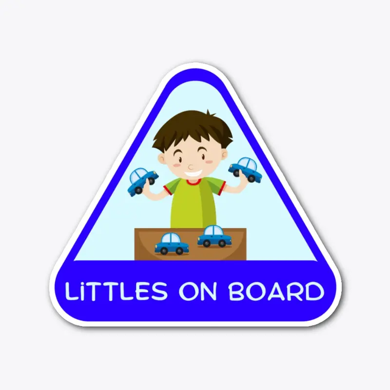 Littles on Board - Blue