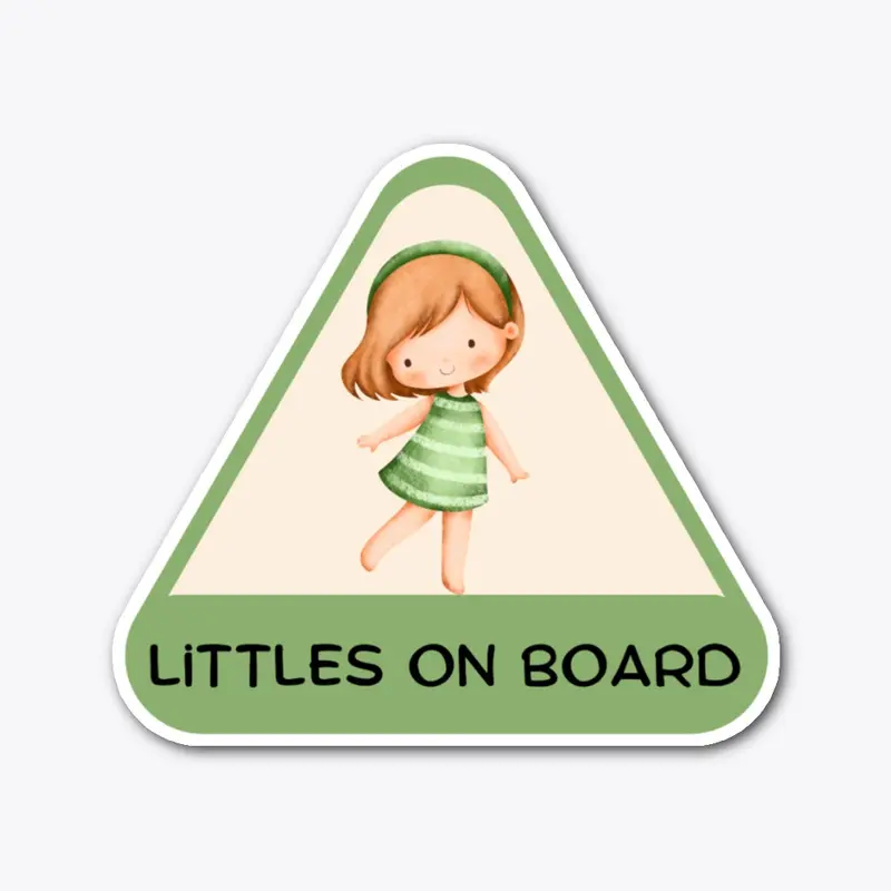 Littles on Board - Green